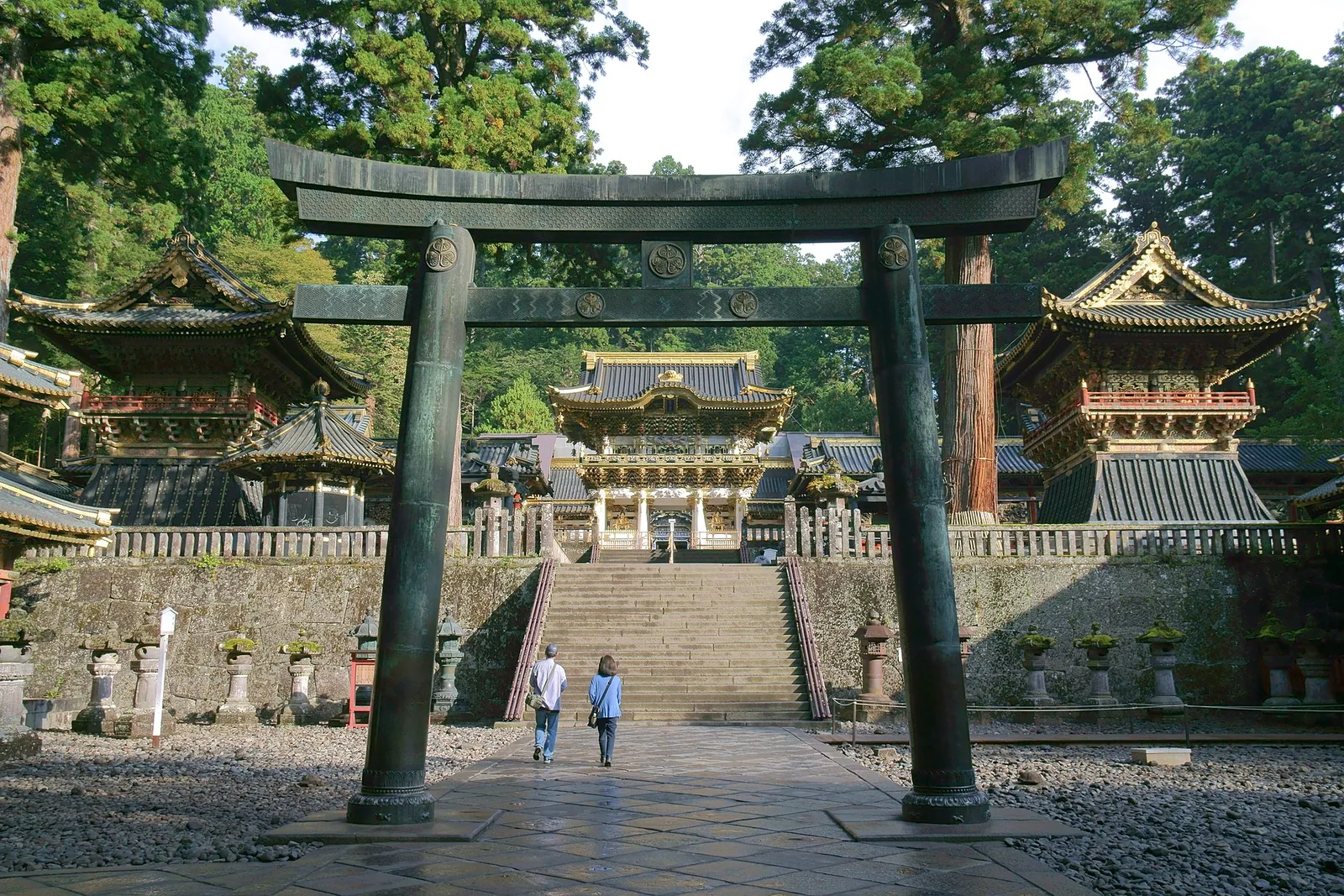 Der Tōshō-gū-Schrein in Nikko, Präfektur Tochigi